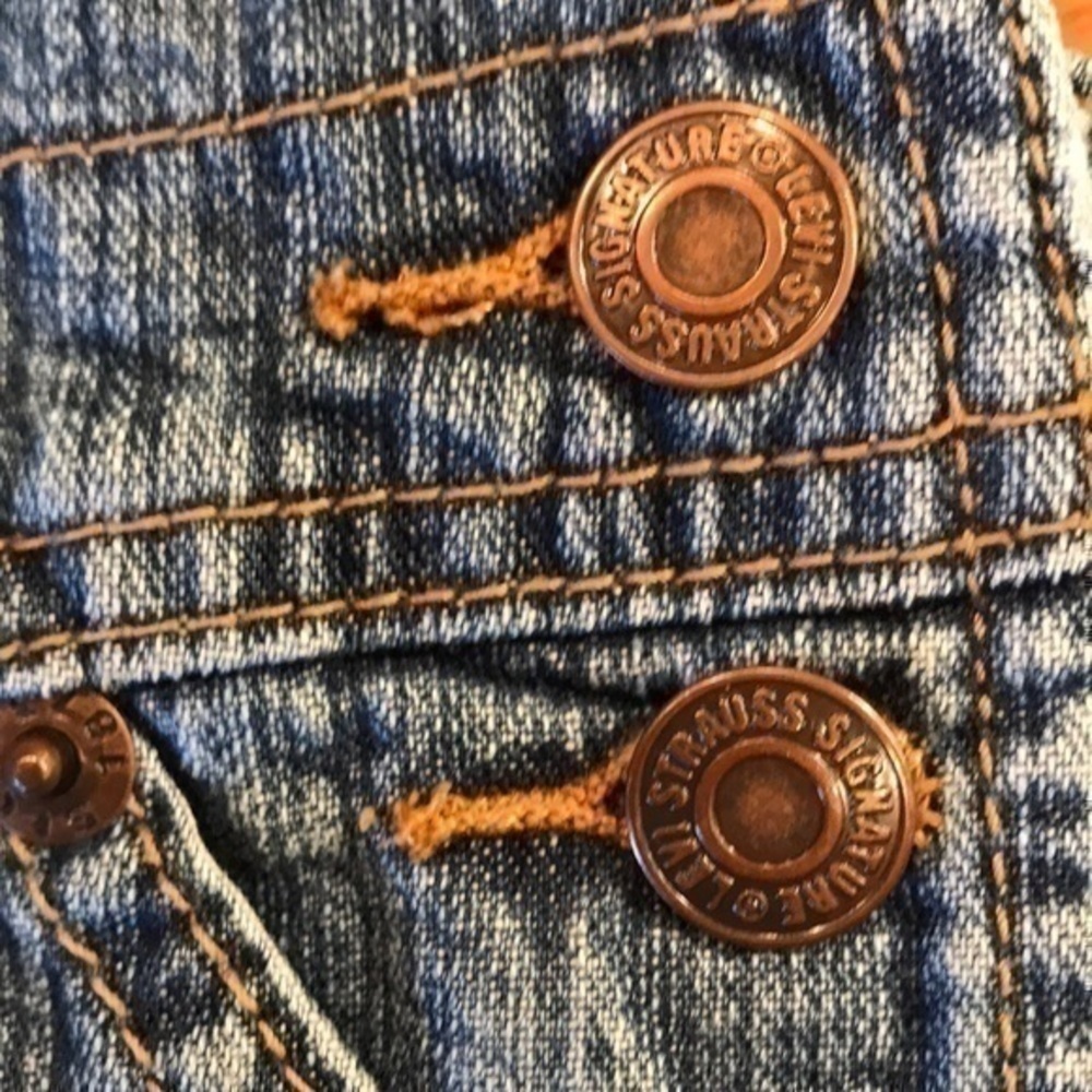 Leviβs Strauss Bib Overalls 3T vintage - Picture 3 of 8